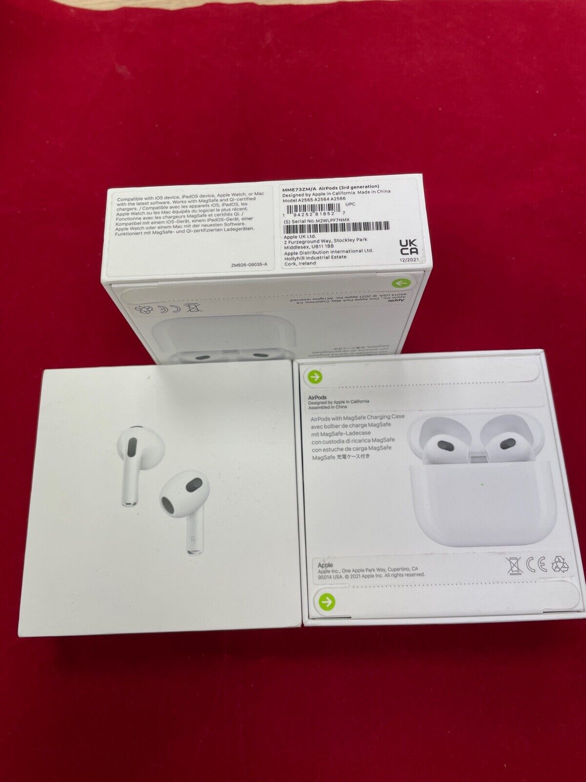 Genuine Apple AirPods 3rd Generation Wireless In-Ear Headset - White