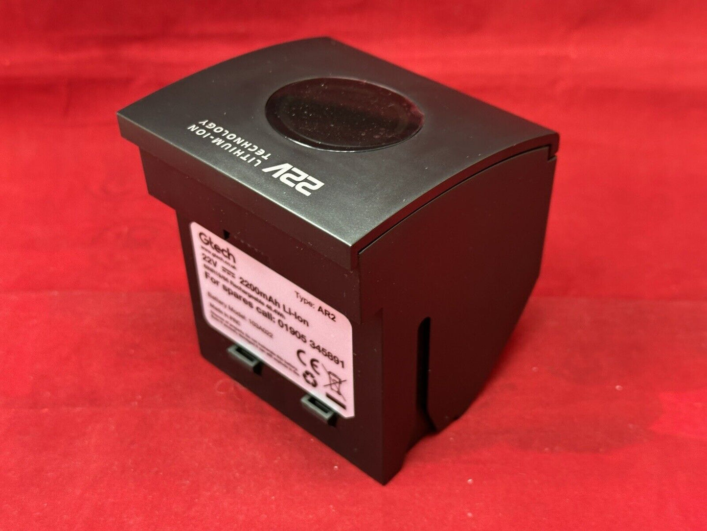 Gtech Genuine AirRam MK2 Battery Pack 22V lithium-ion - Suitable for MK2 Models