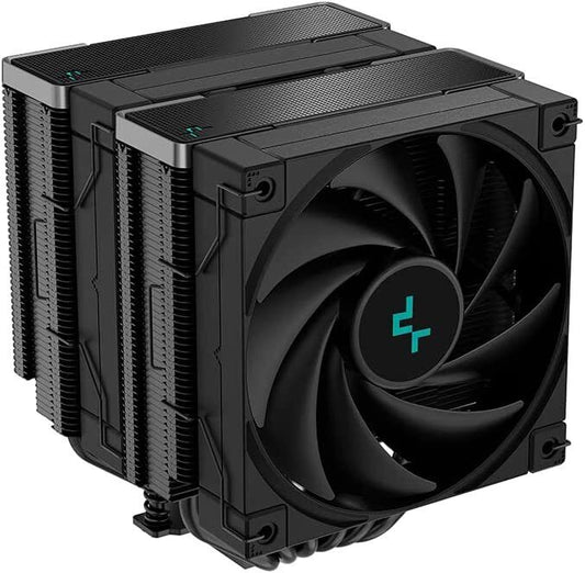DeepCool AK620 ZERO DARK CPU Cooler, 2x120mm Fan, with LGA 1151 mounting kit