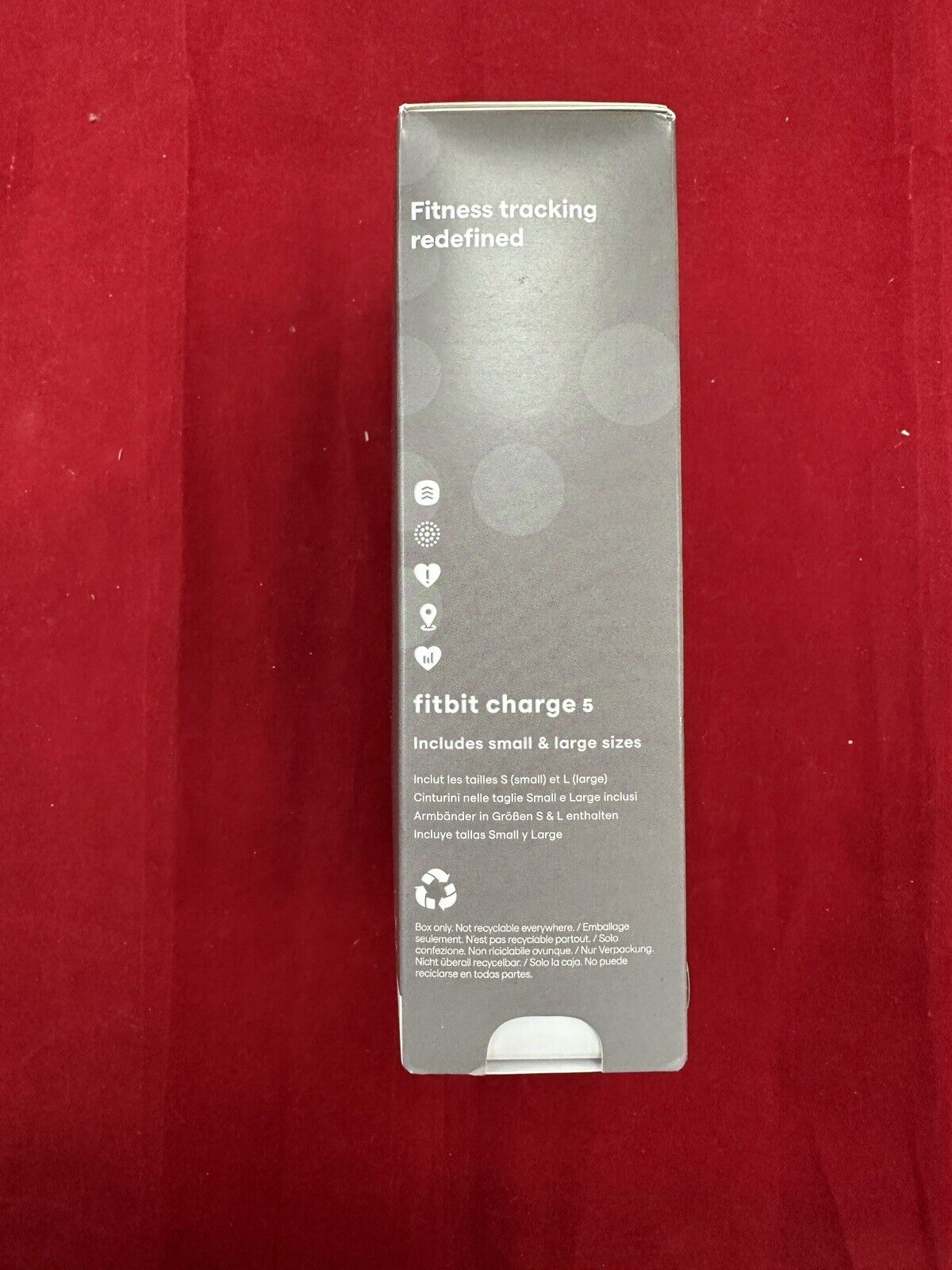Fitbit Charge 5 Activity Tracker with 6-months Premium Membership Included