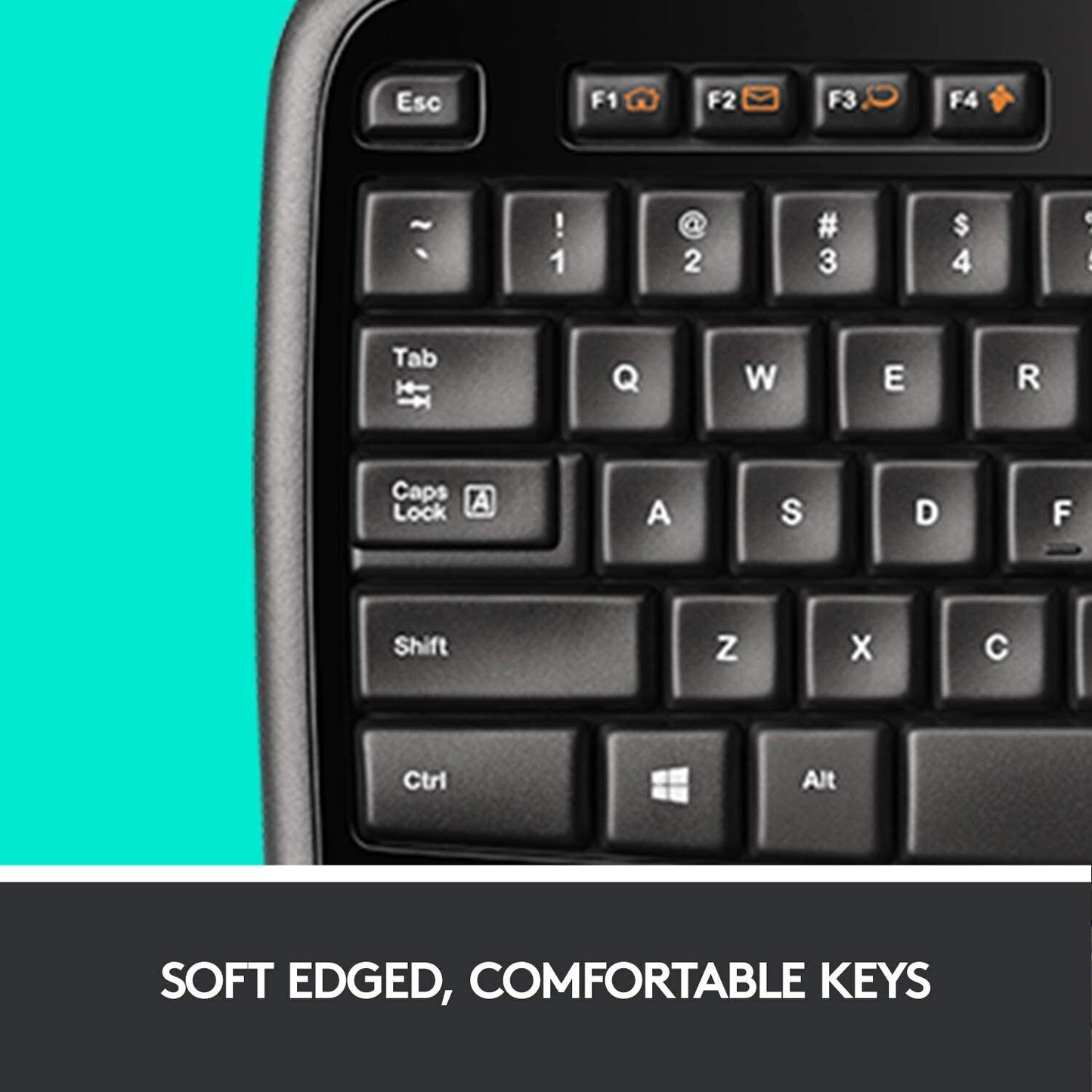 Logitech MK710 (920-002429) Keyboard and Mouse Bundle - Black