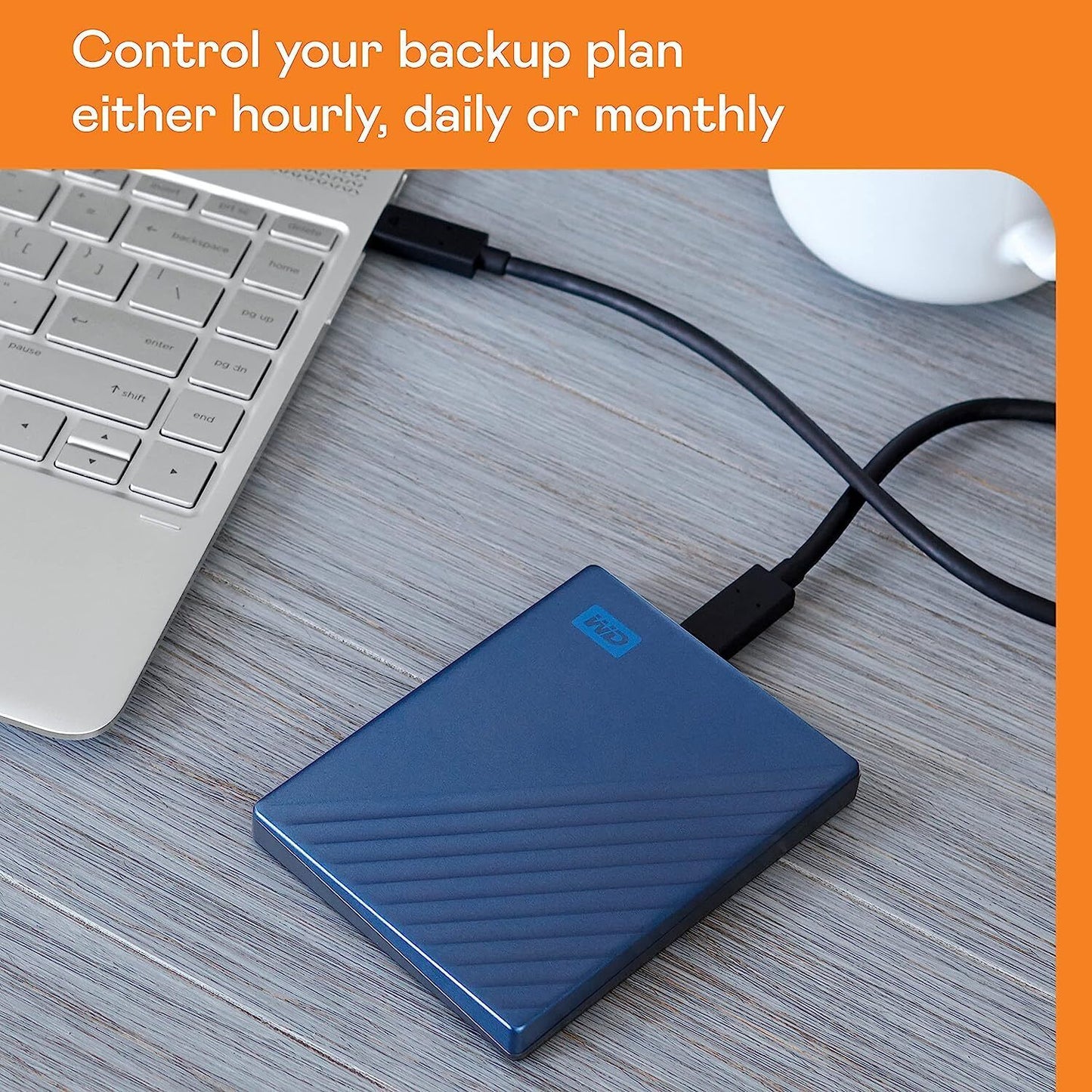 Western Digital My Passport Ultra 5TB,5400 RPM, 2.5 inch Desktop External HDD -
