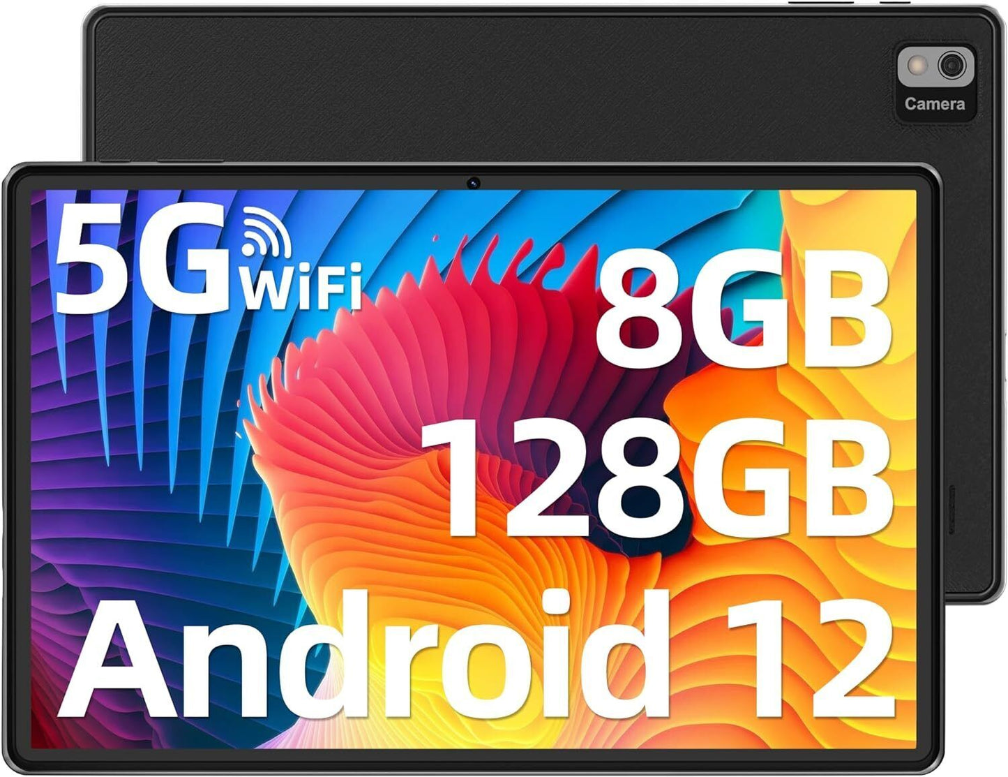 SGIN T10Pro 10.1" Android Tablet 8GB RAM 128GB ROM Wifi - Black