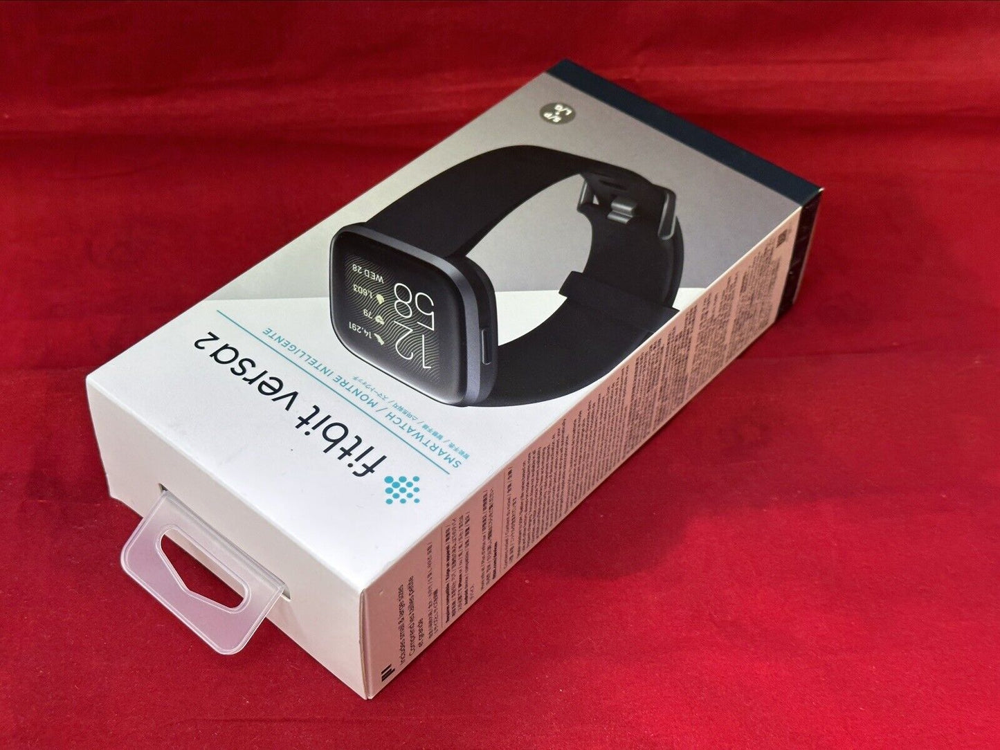 Fitbit Versa 2 Black Fitness Smartwatch (‎FB507BKBK)
