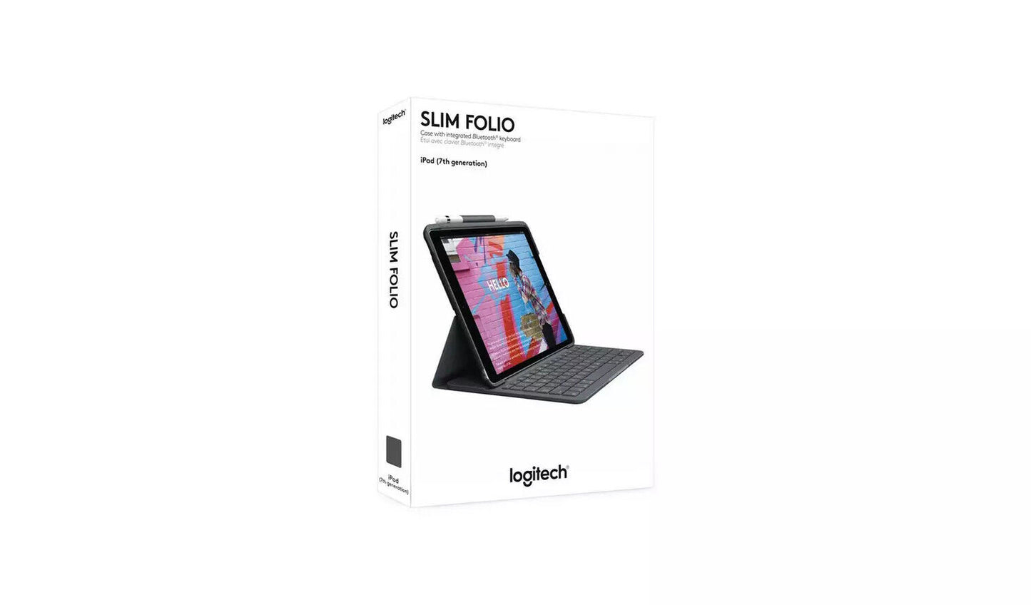 Logitech iPad (7th, 8th and 9th Generation) Keyboard Case