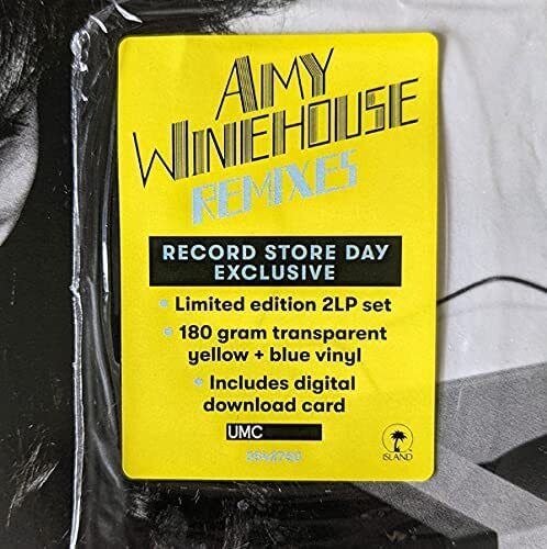 Remixes [Transluent Yellow/Blue Vinyl/RSD 2021] by Amy Winehouse (Record, 2021)