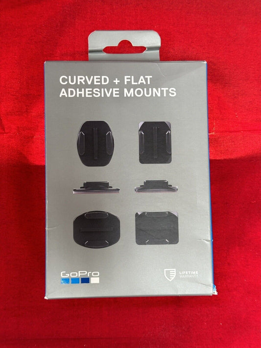 Genuine GoPro Curved And Flat Adhesive Mounts (3+3) Official Accessory