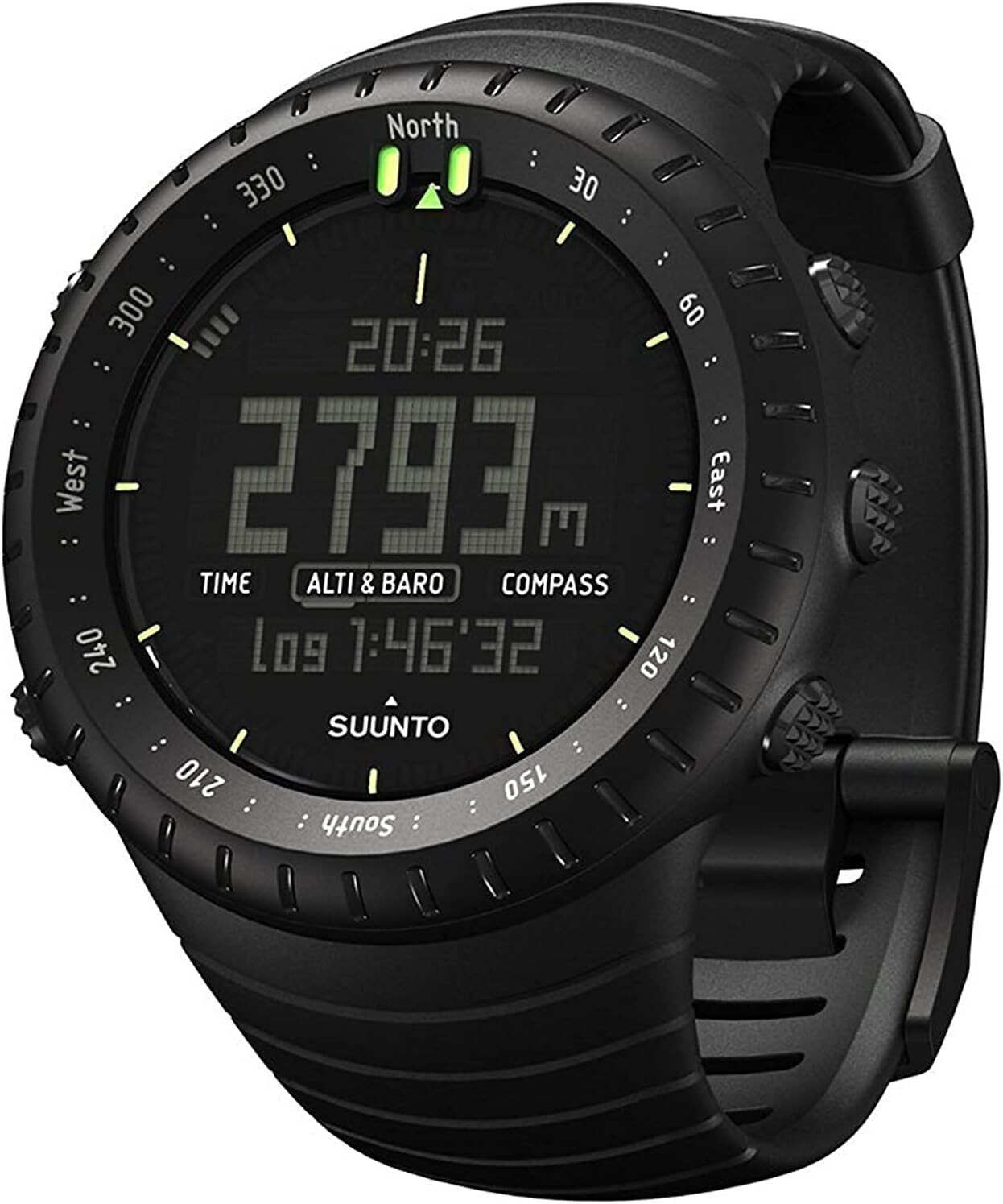 Suunto Core 49mm Black Dial Resin Mens Watch - SS014279010