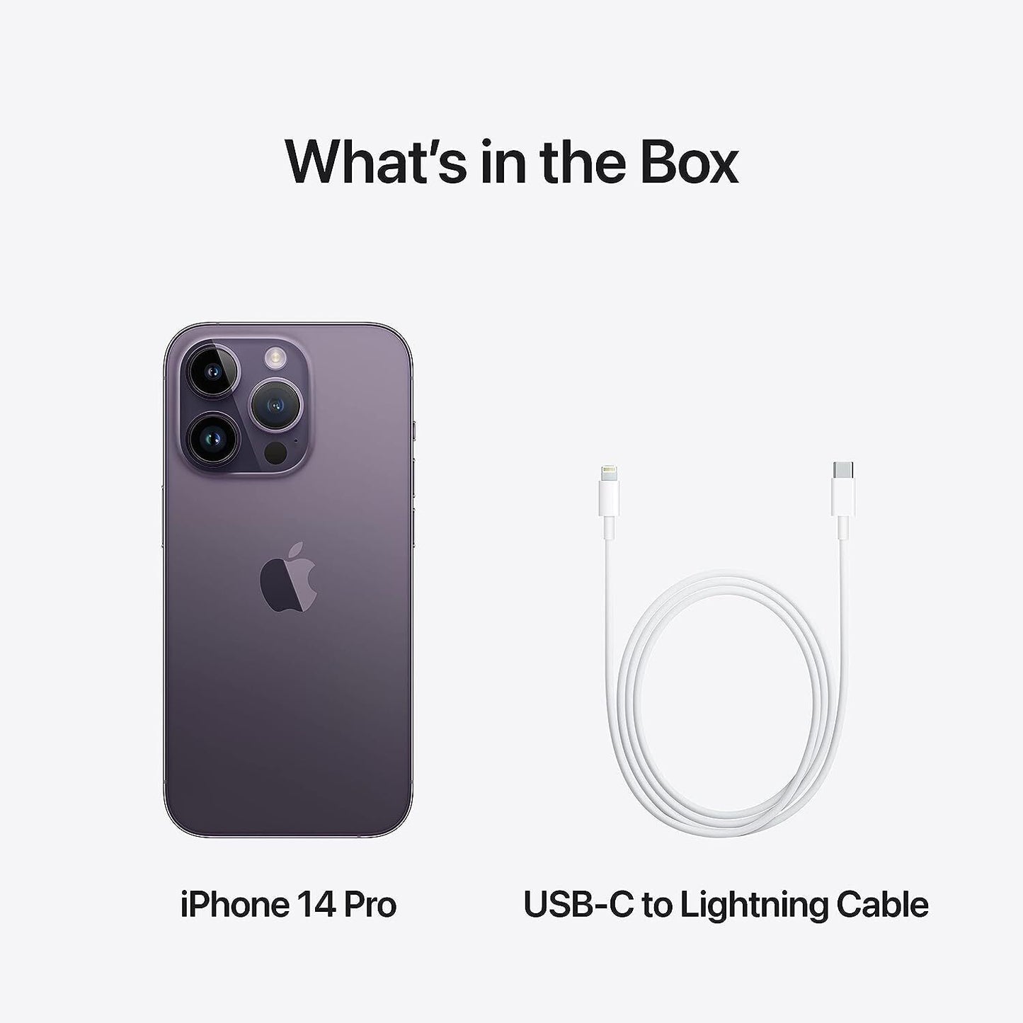 Apple iPhone 14 Pro - 128GB - Deep Purple (Unlocked)