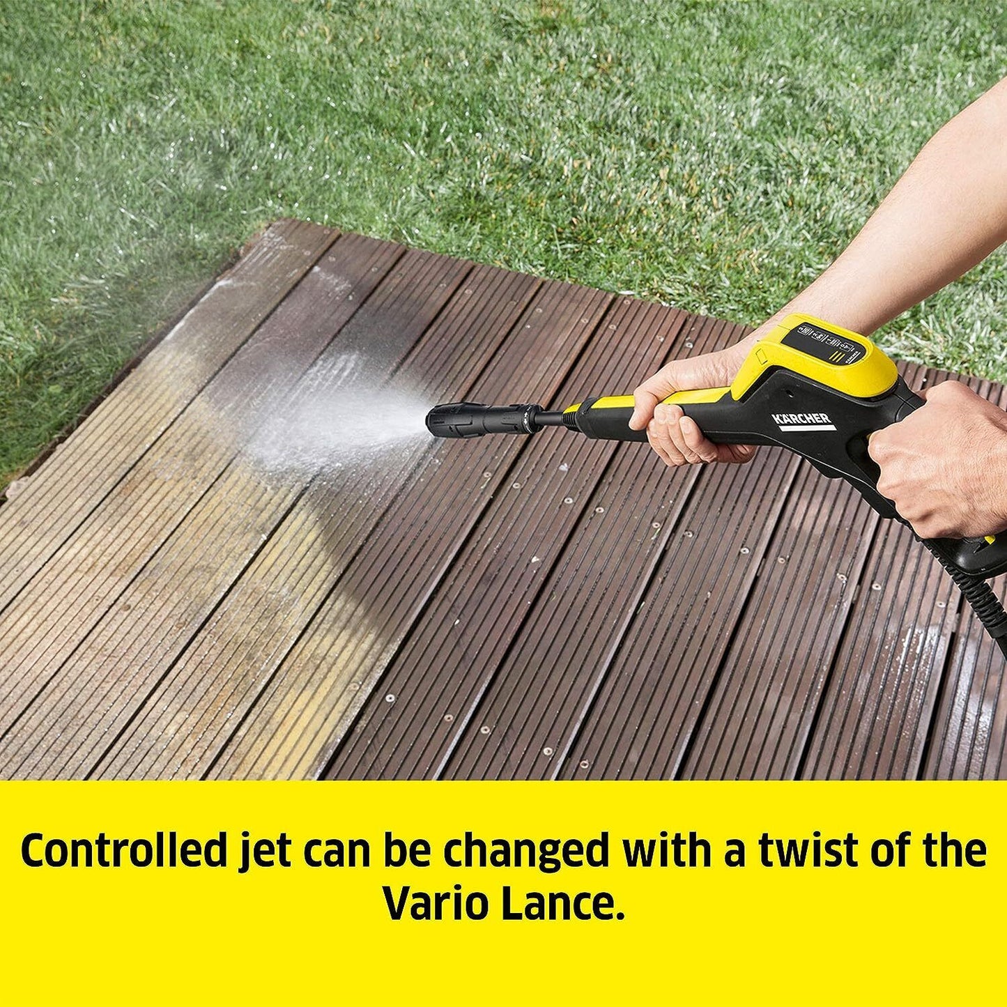 Kärcher K5 Power Control Pressure Washer - Black/Yellow
