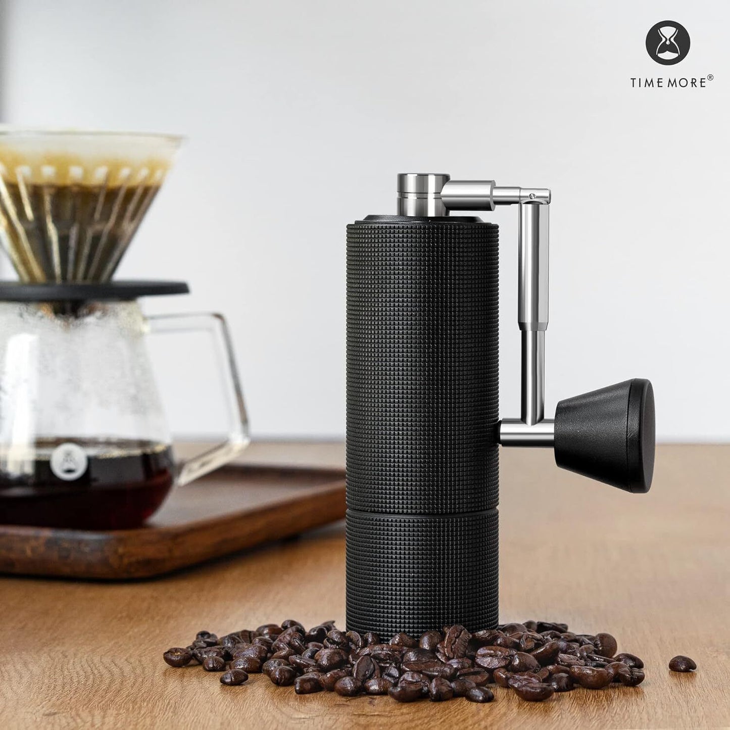 TIMEMORE Chestnut C3 PRO Manual Coffee Grinder, Stainless Steel Conical Burr Cof