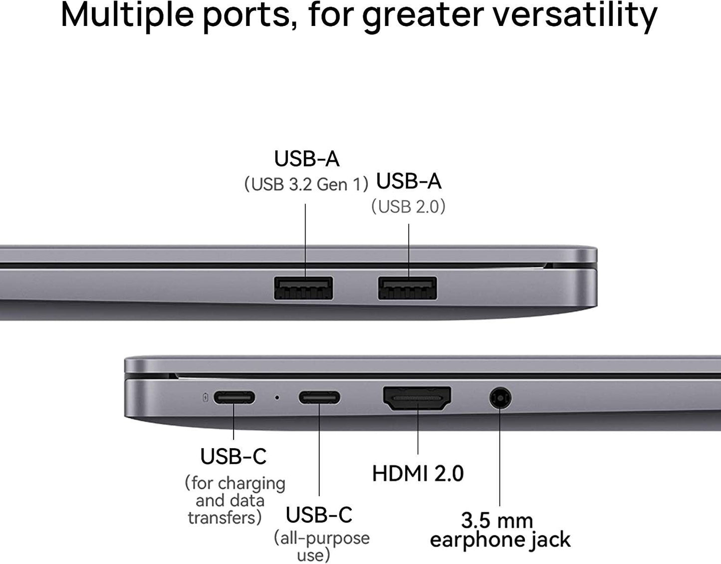 HUAWEI MateBook D 16" (512GB SSD, Intel Core i5 12th Gen., 4.40 GHz, 8GB) Laptop