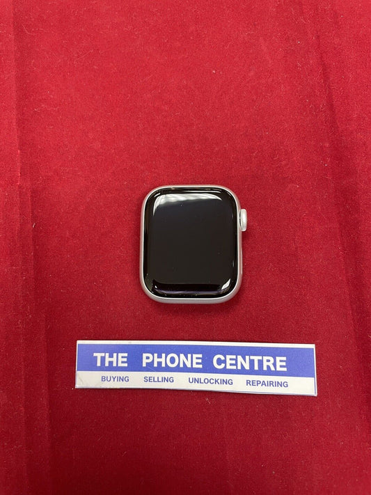 Apple Watch Series 8 41mm (GPS) silver Aluminium Case 100% Battery