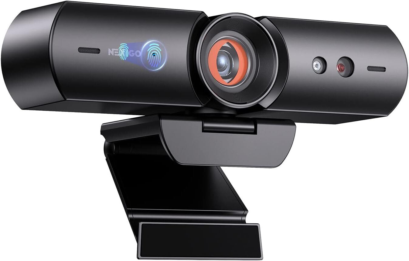 NexiGo HelloCam, 1080p Webcam PC, USB Video Calling, Recording, Conferencing
