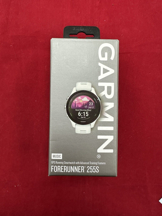 Garmin Forerunner 255S Music HRM With GPS Watch - White