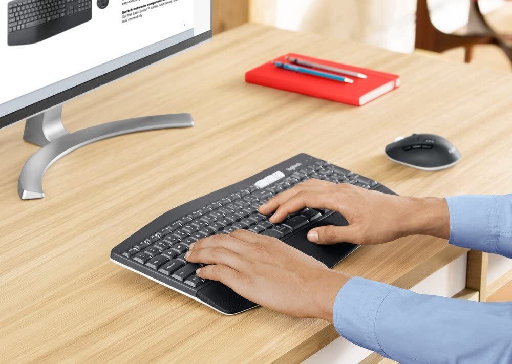 LOGITECH MK850 WIRELESS & BLUETOOTH KEYBOARD & MOUSE UK LAYOUT NEW SEALED