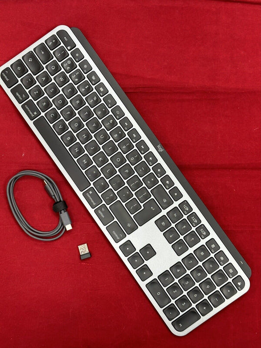 Logitech YR0073 MX Keys Advanced Wireless Illuminated Keyboard for Mac
