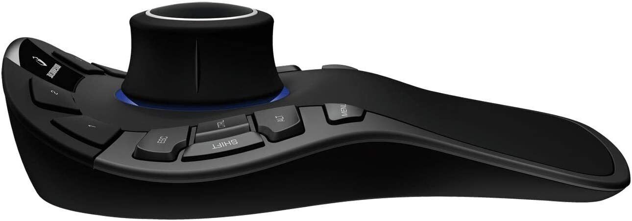 3Dconnexion SpaceMouse Pro 3DX-700040 Professional 3D Mouse, Black