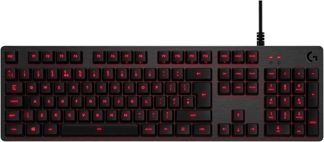 Logitech G413 Romer-G USB Mechanical Gaming Keyboard - Grey