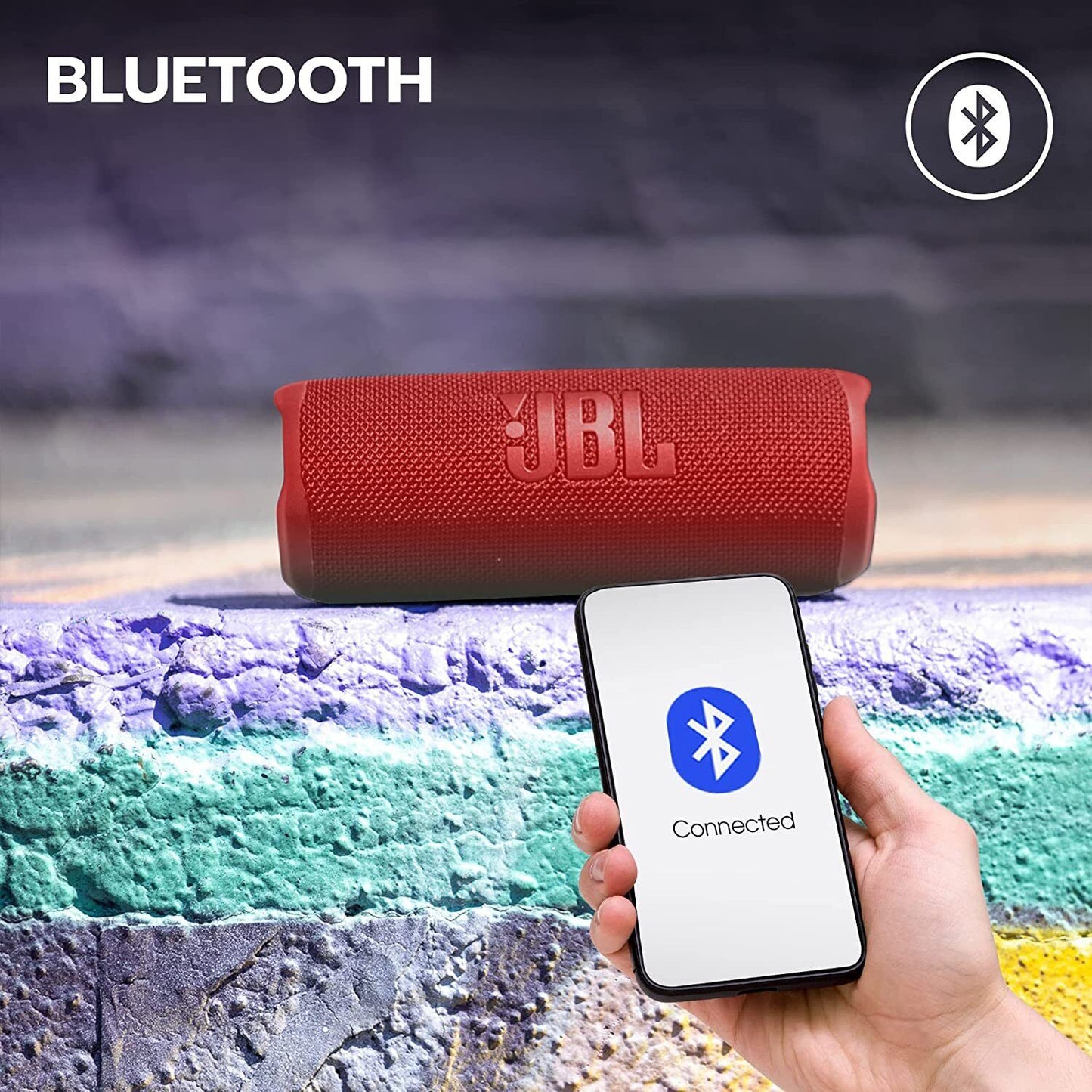 JBL Flip 6 Portable Bluetooth Speaker with 2-way speaker