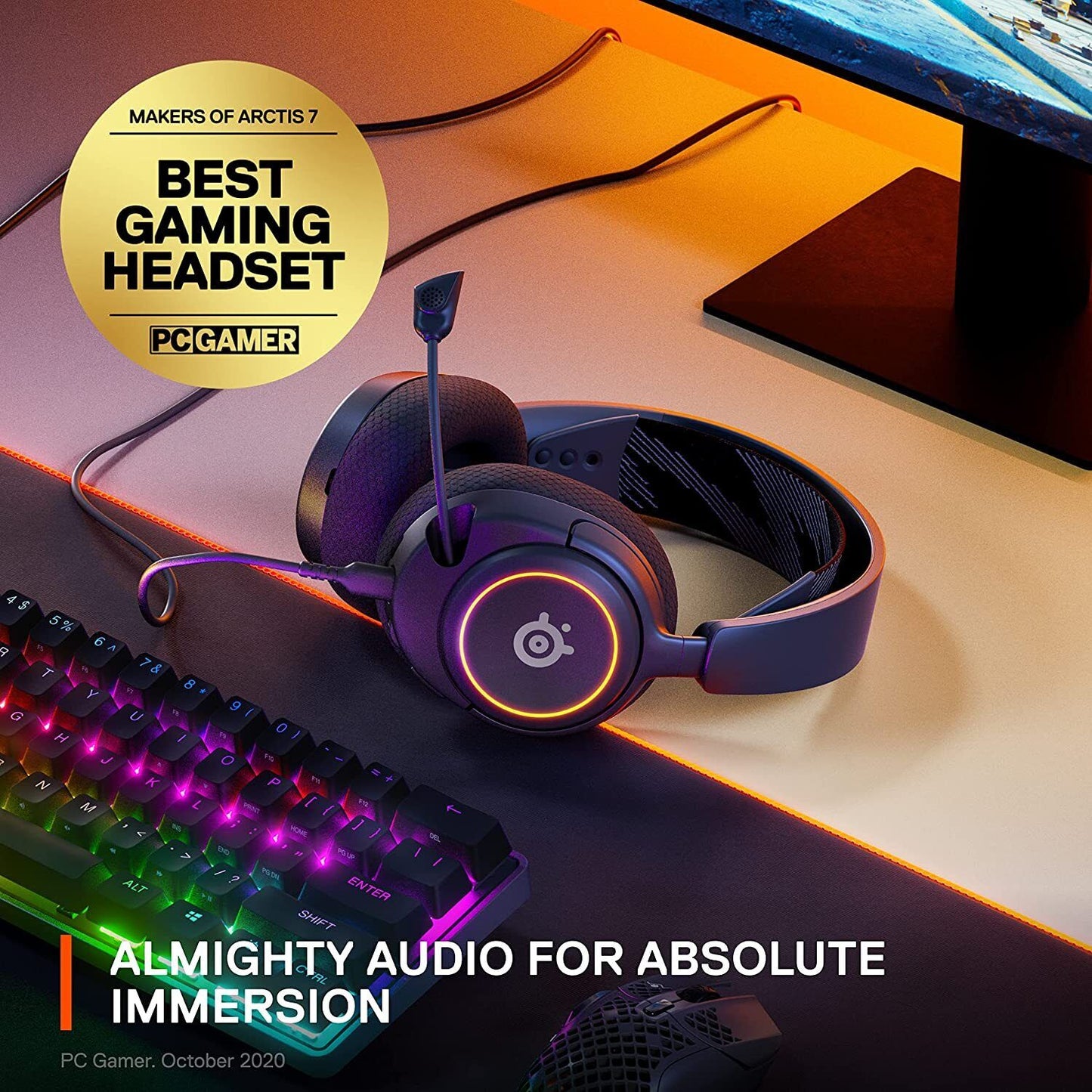 SteelSeries Arctis Nova 3 Multi-System Gaming Headset