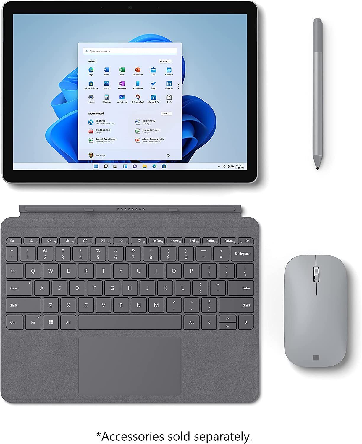 Microsoft Surface Go 3 10.5" Touch Intel i3-10100Y 4GB RAM 64GB eMMC - Win10Pro