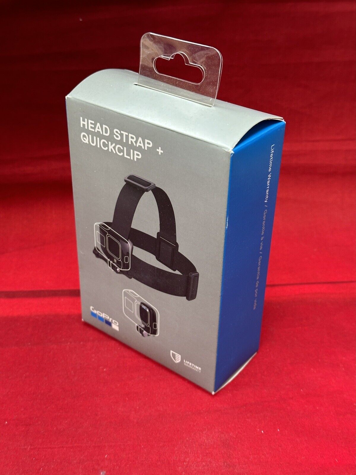 Official GoPro Head Strap Mount And Quick Clip