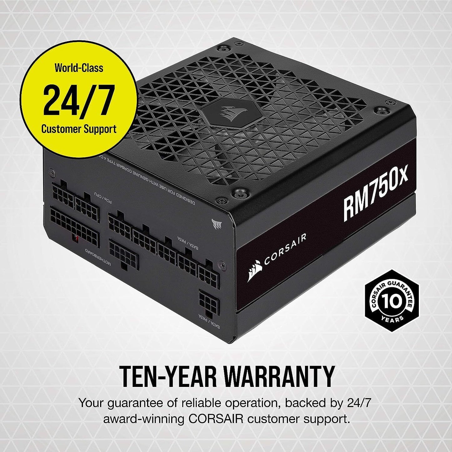 Corsair RM750x 80 PLUS Gold Fully Modular ATX 750 Watt Power Supply