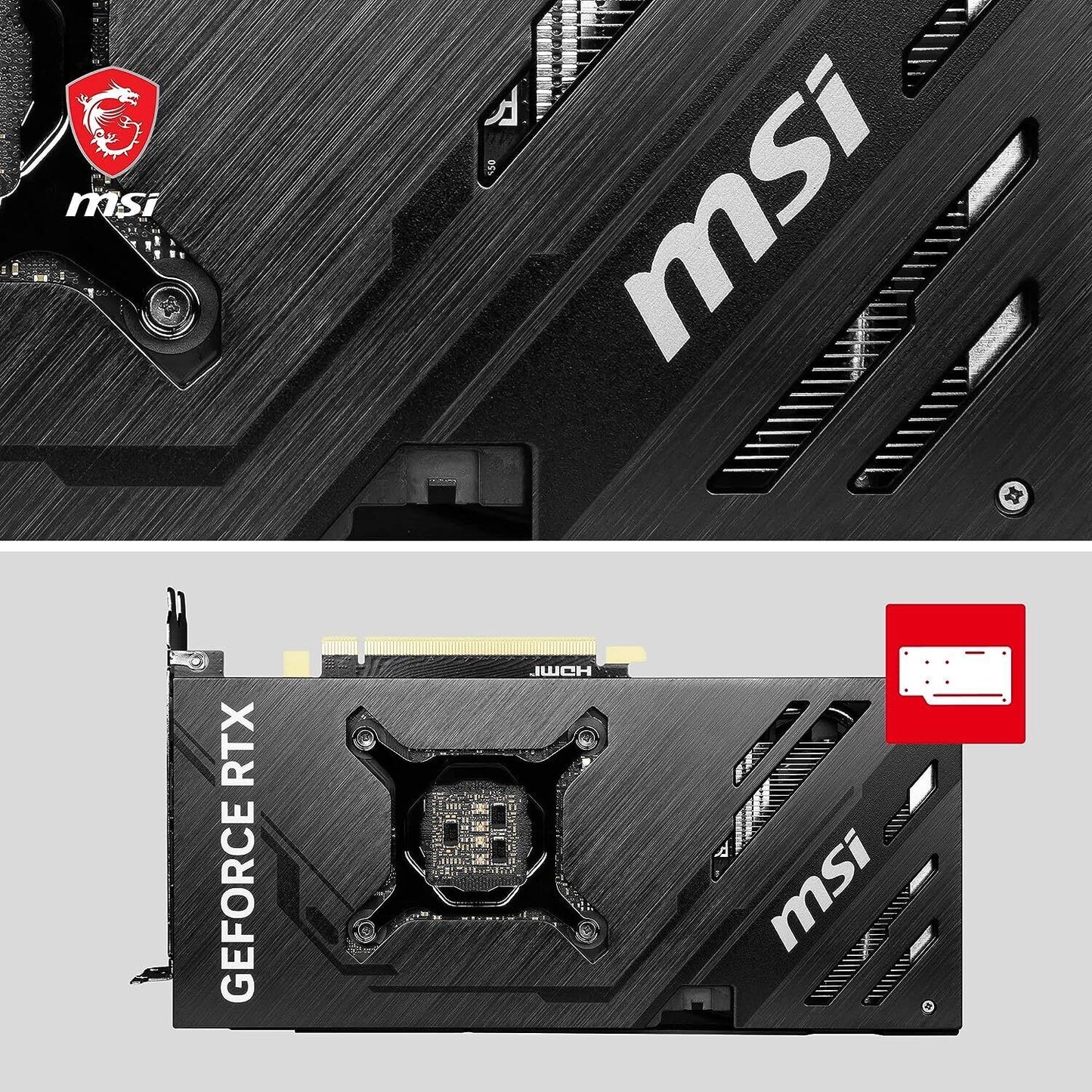 MSI Nvidia GeForce RTX 4070 12GB VENTUS 2X OC Graphics Card