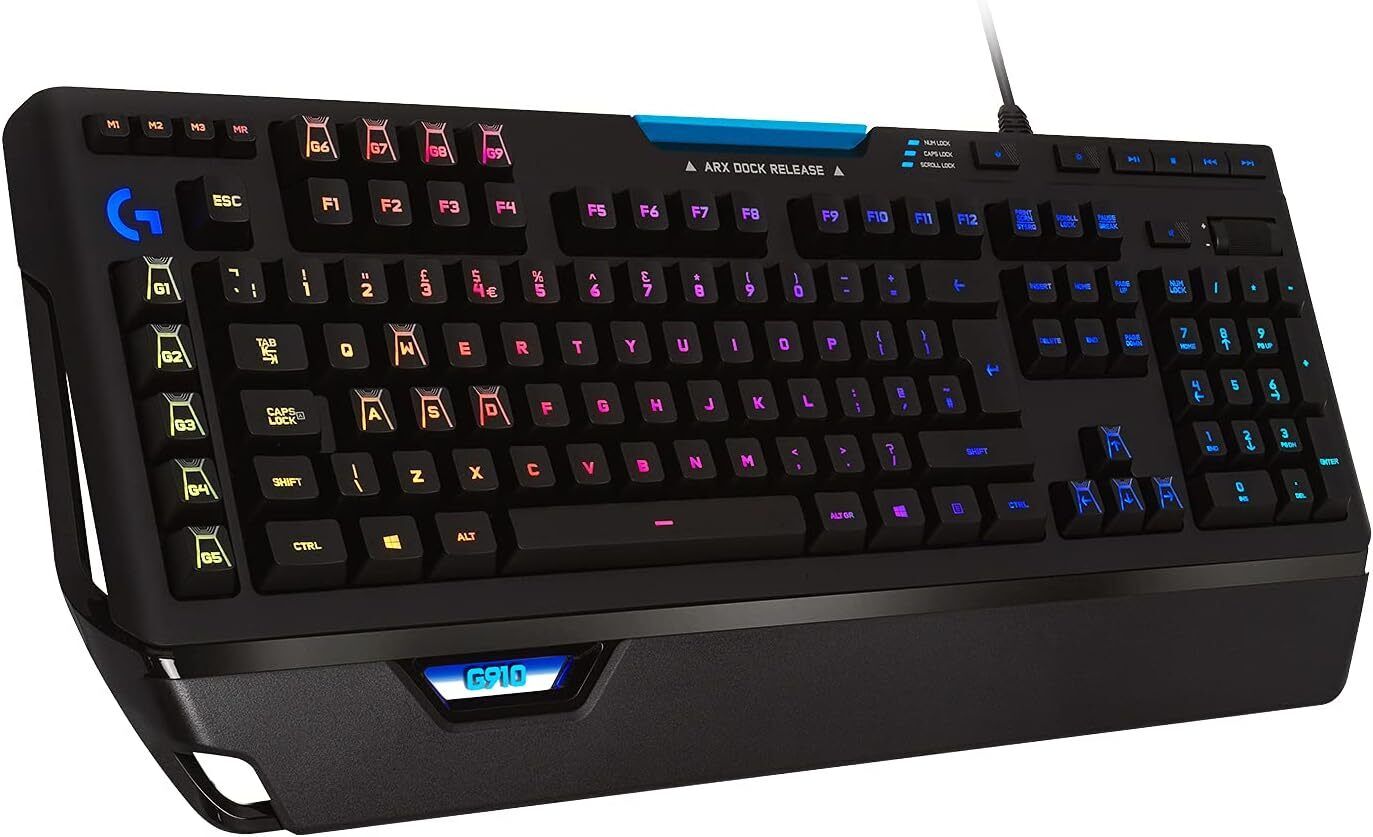 Logitech G910 Orion Spectrum, RGB Backlit, QWERTY US, 9 Programmable