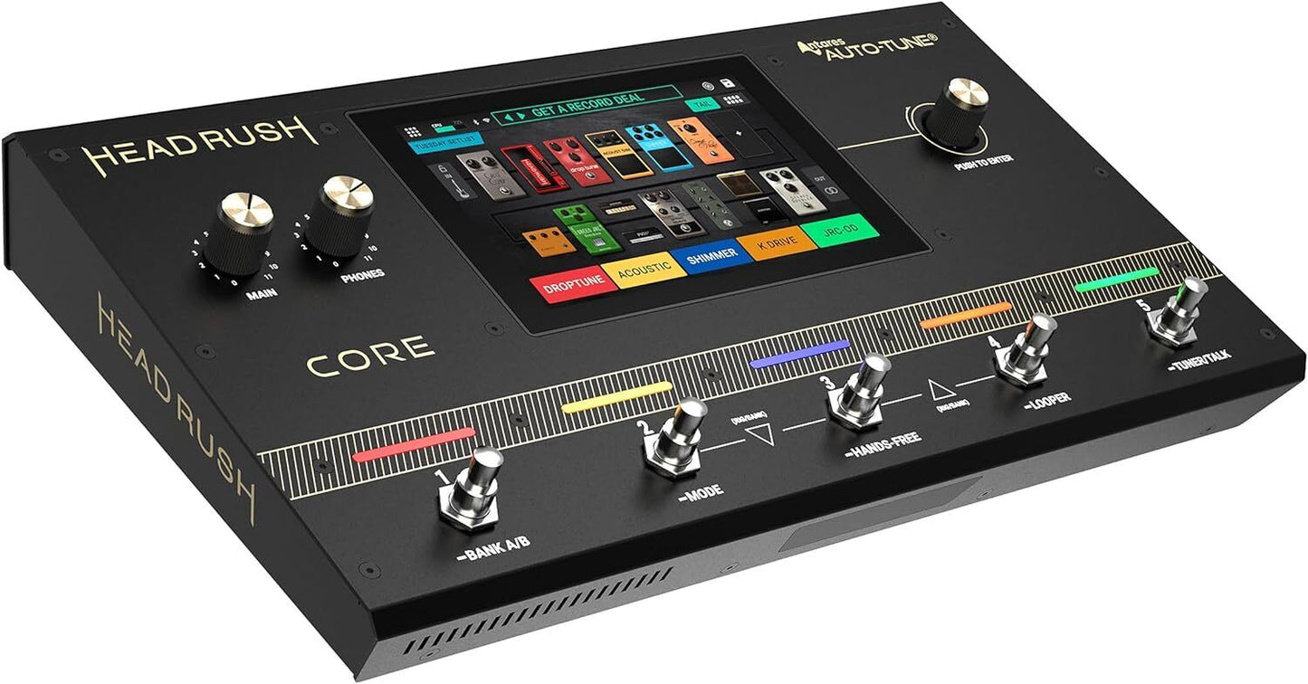 HeadRush Core - Guitar and Vocal Multi Core Effects Amp Wi-Fi, Touchscreen, Blu