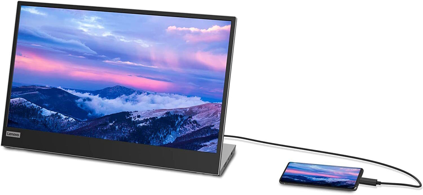 Lenovo L15 15.6" FHD IPS Mobile Monitor Aspect Ratio	16:9 Resp Time 6 ms USB-C