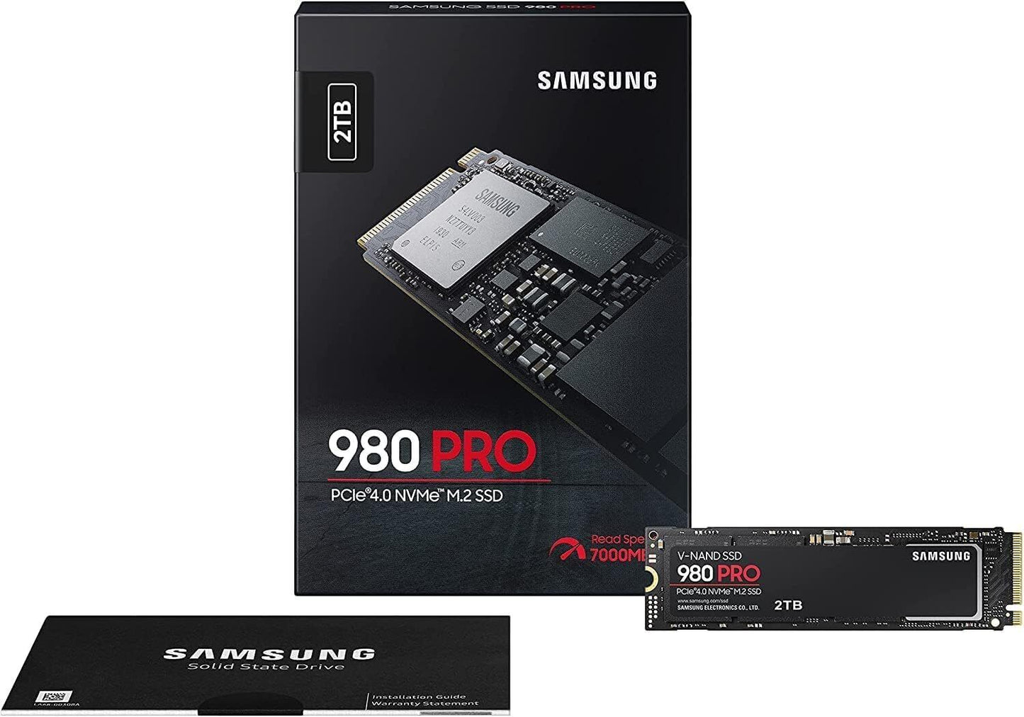 Samsung 980 PRO 2TB NVMe Internal SSD (MZ-V8P2T0BW)