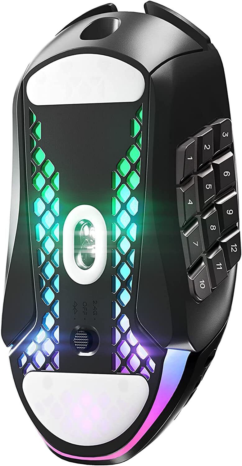 Steelseries Aerox 9 mouse Ambidextrous RF Wireless + Bluetooth Optical 18000 DPI