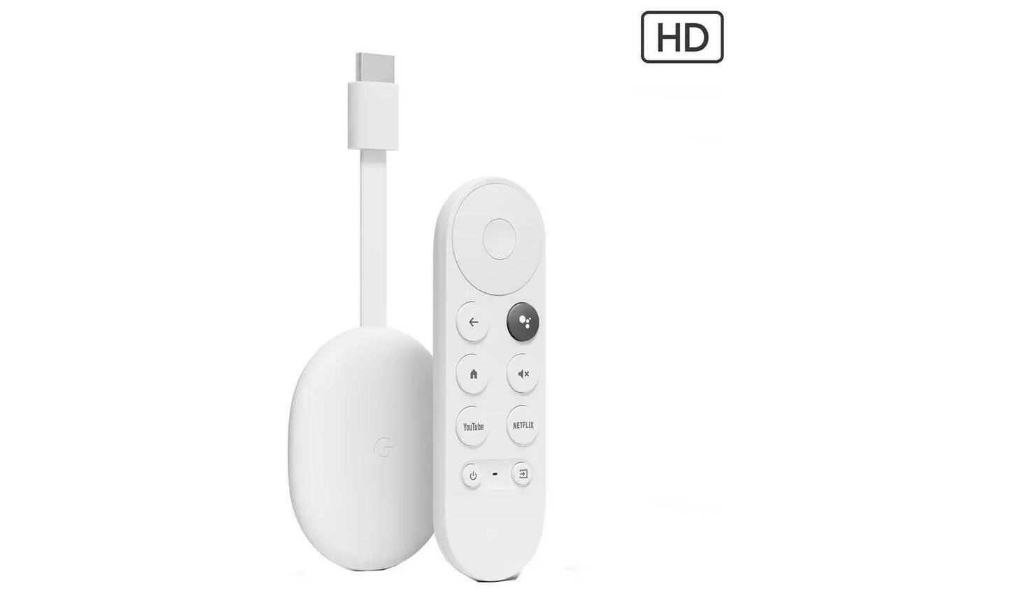 Google Chromecast With Google TV HD 2022 And Voice Remote