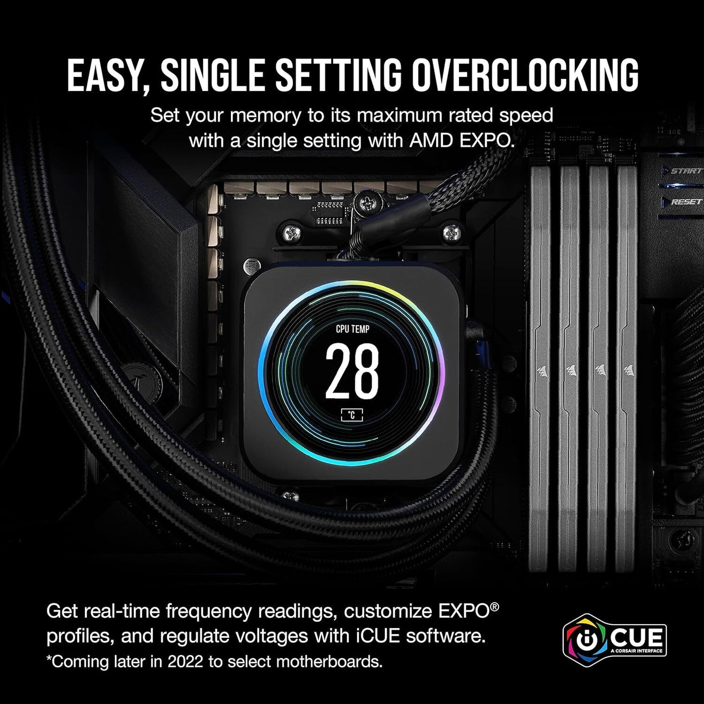 Corsair Vengeance 32GB (2x 16GB) 6000MHz DDR5 RAM Memory Size: 32GB