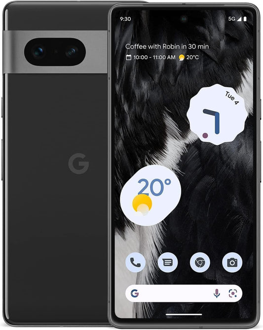 Google Pixel 7 GVU6C - 256GB - Obsidian (Unlocked)