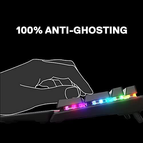 SteelSeries Apex 5 - Hybrid Mechanical Gaming Keyboard