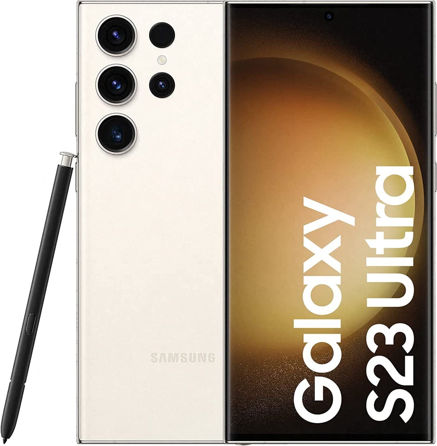 Samsung Galaxy S23 Ultra SM-S918B/DS - 256GB - Cream (Unlocked)