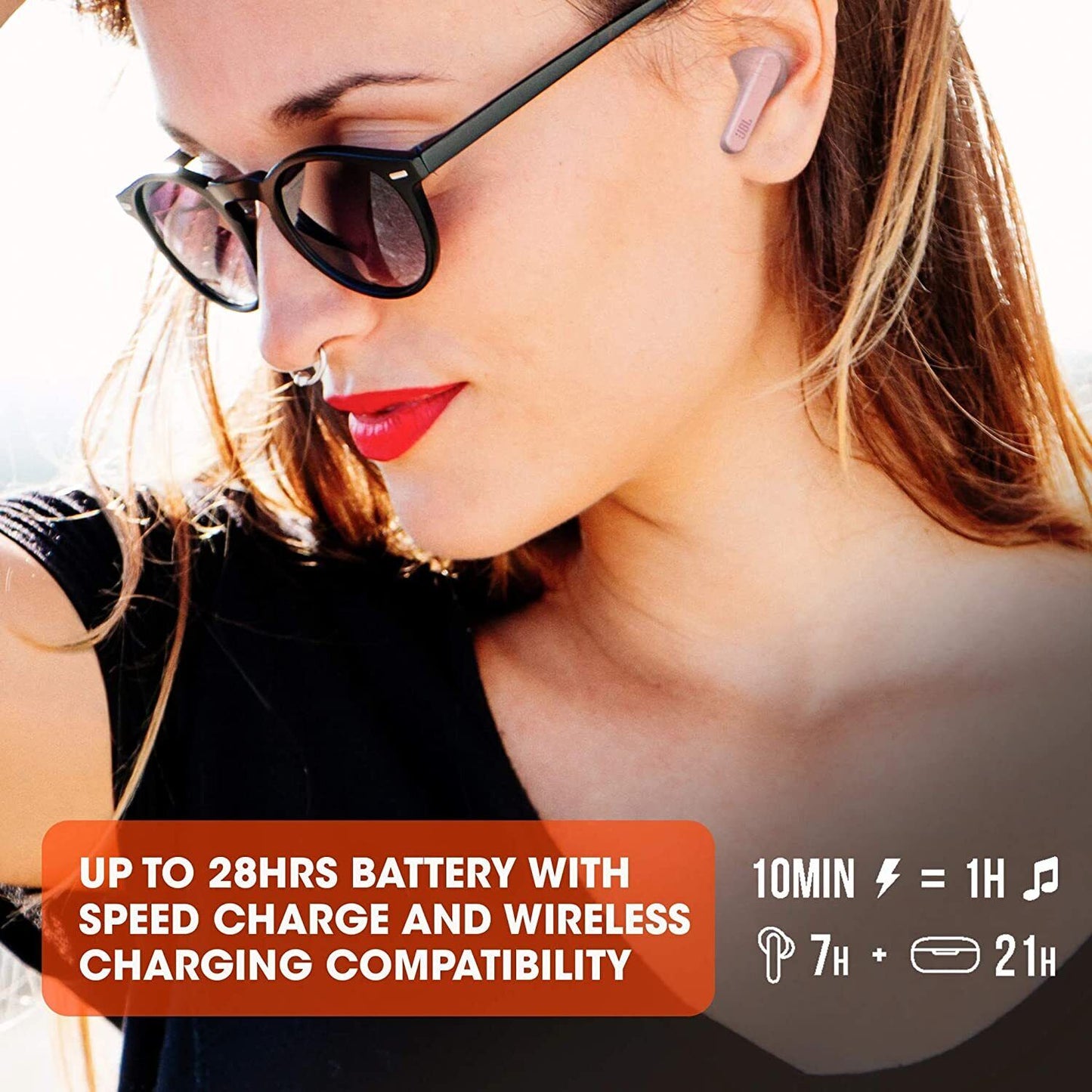 JBL LIVE PRO+ TWS Wireless In-ear Noise Cancelling Bluetooth Headphones - Black