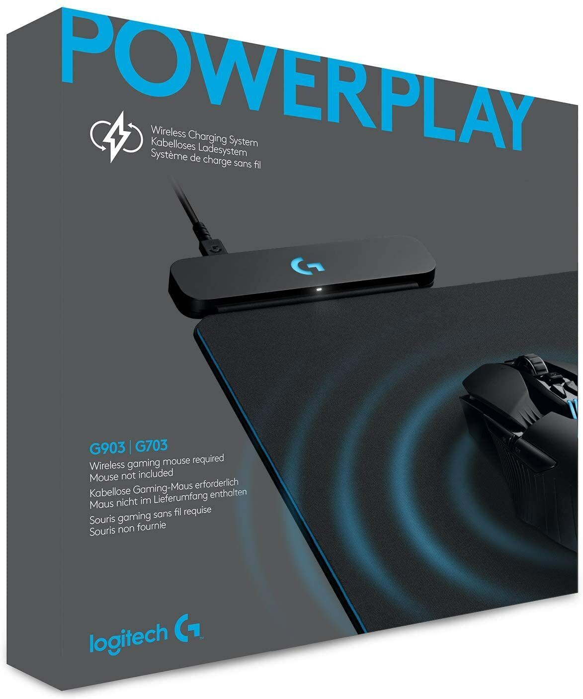 Logitech 943-000110 Wireless Charging System - Black