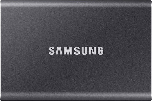 Samsung T7 Portable SSD - 1 TB - USB 3.2 Gen.2 External SSD Titanium Grey