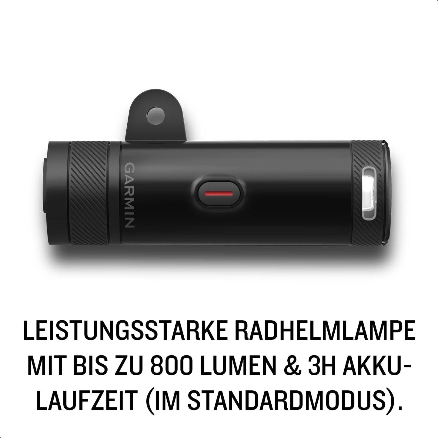 Garmin Varia UT800 Smart Headlight with Out-Front Bike Mount, BlackTrail Edition