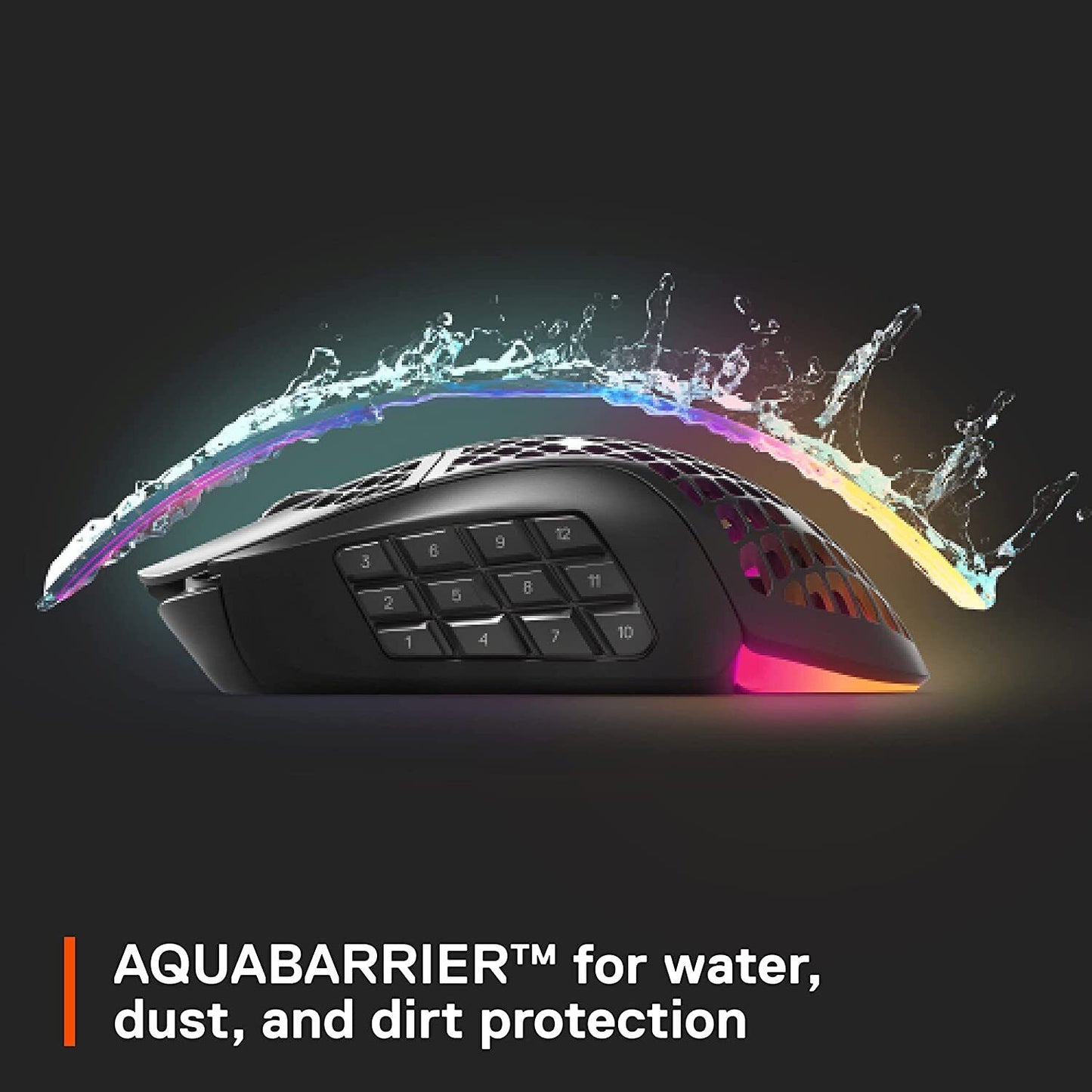 Steelseries Aerox 9 mouse Ambidextrous RF Wireless + Bluetooth Optical 18000 DPI