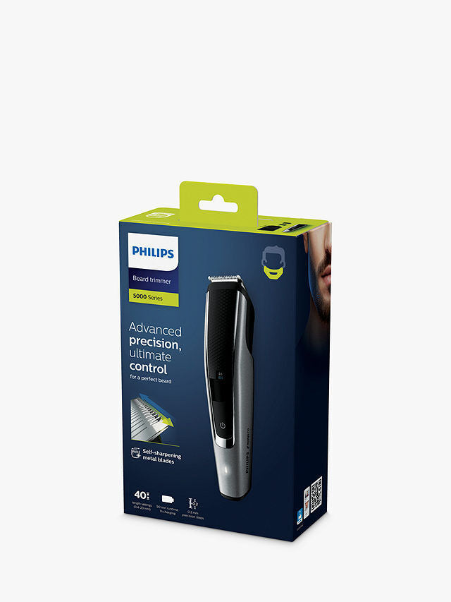 Philips UK Beard & Stubble Trimmer/Hair Clipper for Men, Series 5000