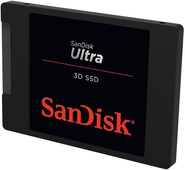 SanDisk Ultra 3D 4TB, External, 2.5 inch (SDSSDH3-4T00-G25) Solid State Drive