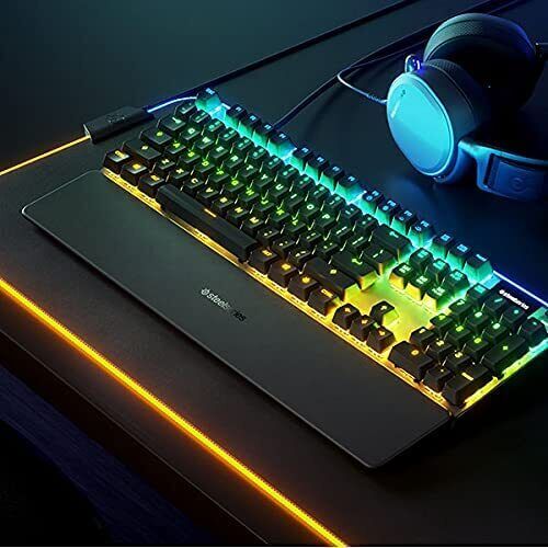 SteelSeries Apex 5 - Hybrid Mechanical Gaming Keyboard