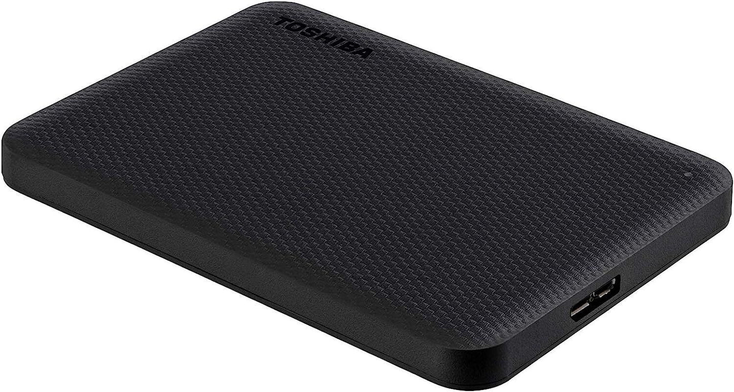 Toshiba Canvio Advance 2TB Portable External Hard Drive USB 3.0, Black - HDTCA20