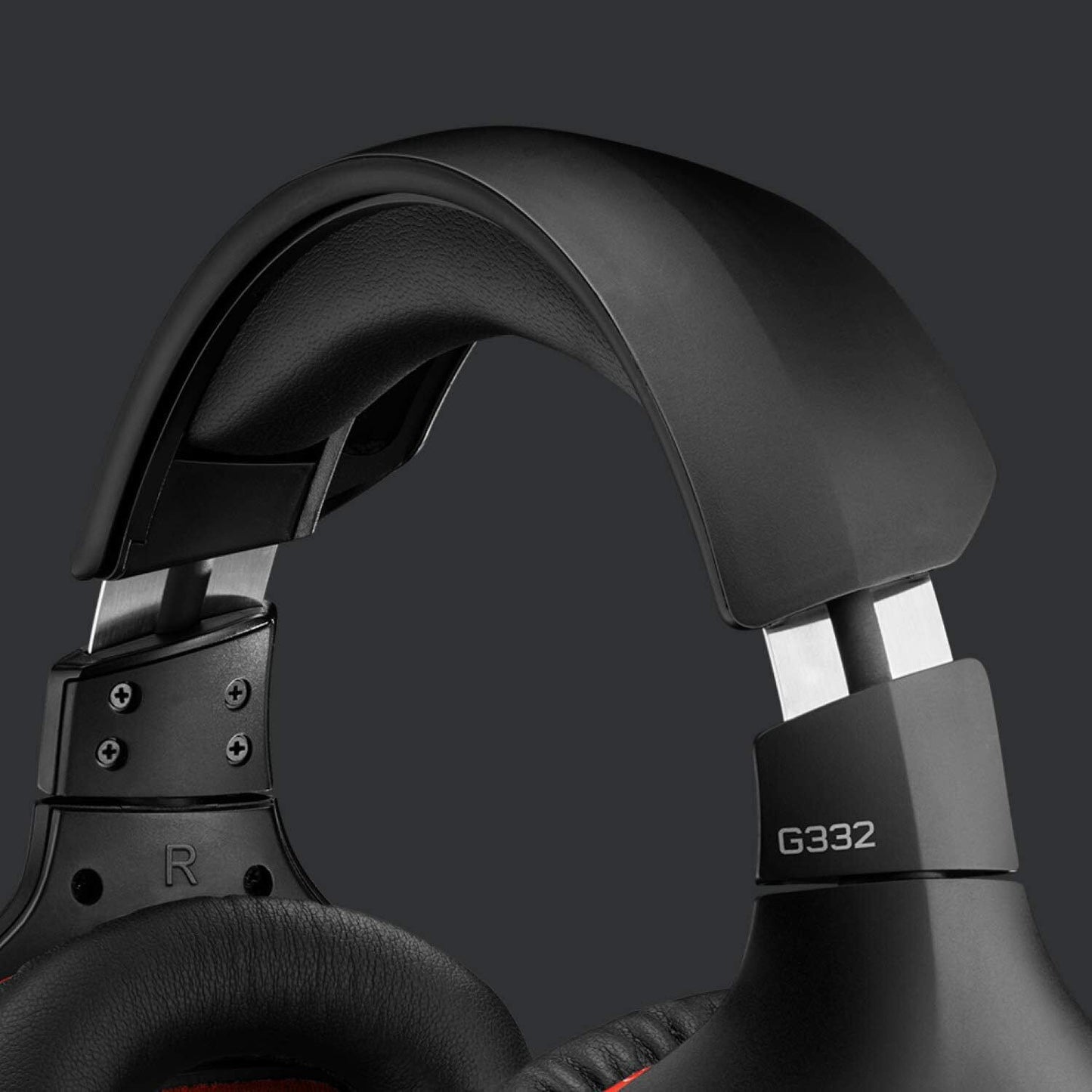 Logitech G332 Black/Red Gaming Headset for Xbox One, PlayStation 4