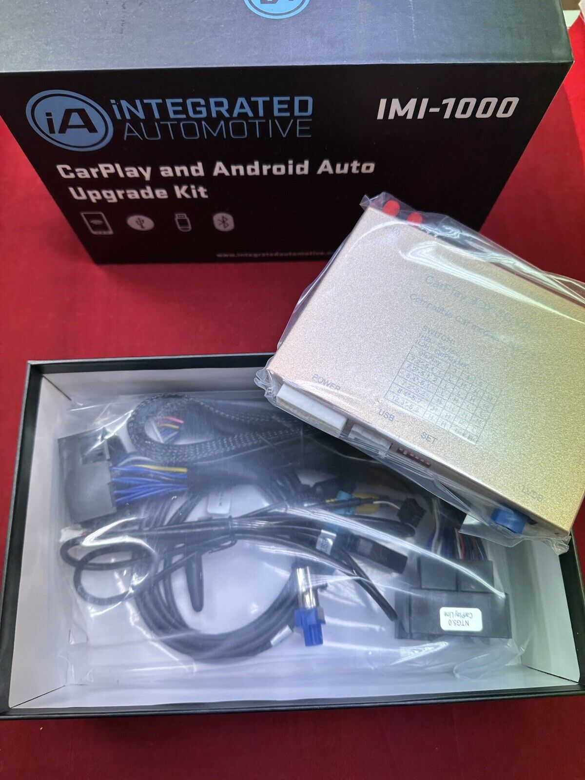 integrated automotive imi-1000 RETROFIT CARPLAY AND ANDROID Mercedes 2014 ONWORD